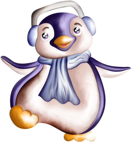 Penguin Clipart - Penguin Clipart (463x500)
