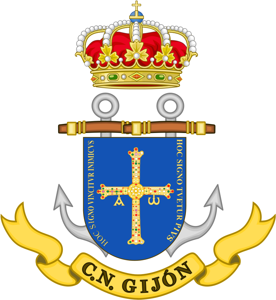 Coat Of Arms Of The Spanish Navy Naval Command Of Gijón - Coat Of Arms Of The Spanish Navy Naval Command Of Gijón (905x1024)