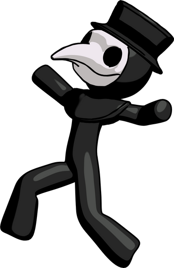 Man Running Away - Man Running Away (358x550)