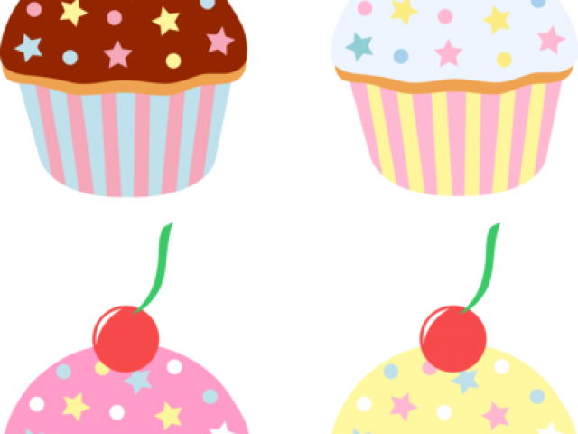 Vanilla Cupcake Clipart Bakery - Vanilla Cupcake Clipart Bakery (640x480)