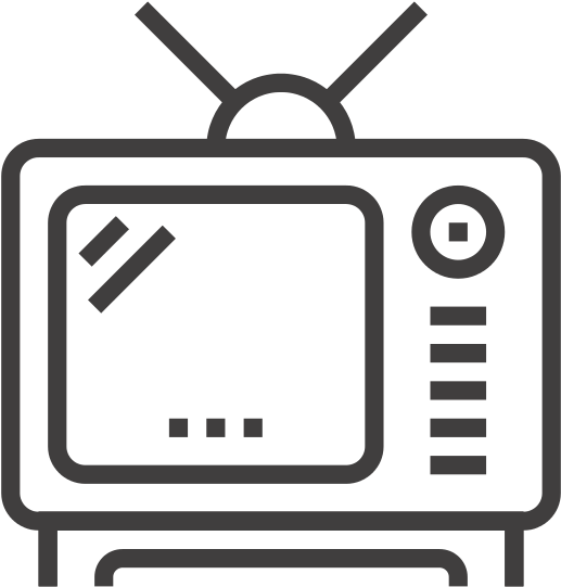 Television Outline - Television Outline (550x550)
