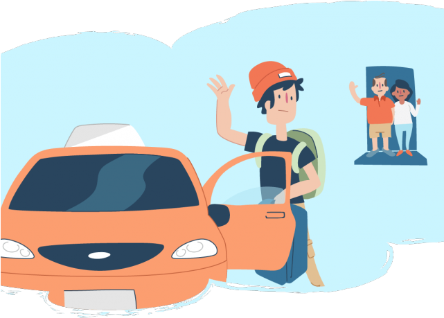 Departure Clipart Independent Person - Departure Clipart Independent Person (640x480)