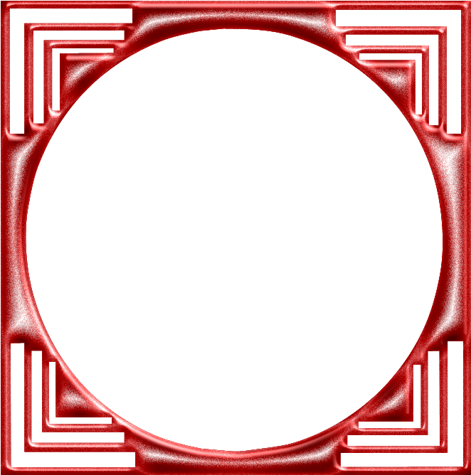 Sat Classic Christmas Frames Red Scrap And Tubes - Sat Classic Christmas Frames Red Scrap And Tubes (700x700)