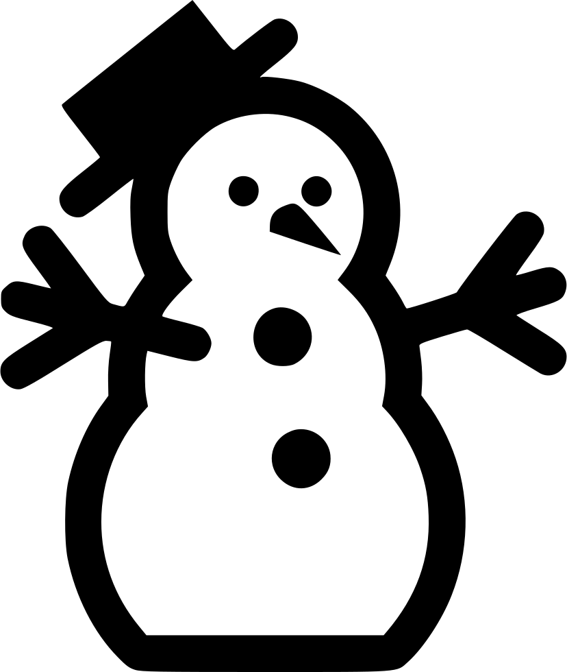 Snow Man Snowman Winter Comments - Snow Man Snowman Winter Comments (828x980)