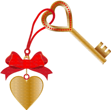 Heart Key Png Image - Heart Key Png Image (400x400)
