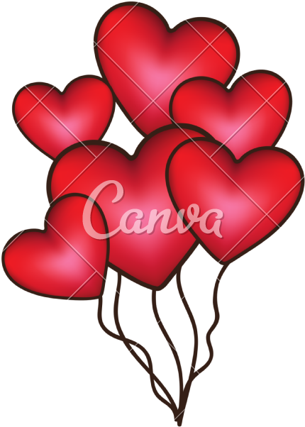 Heart Balloons Icon Image - Heart Balloons Icon Image (800x800)
