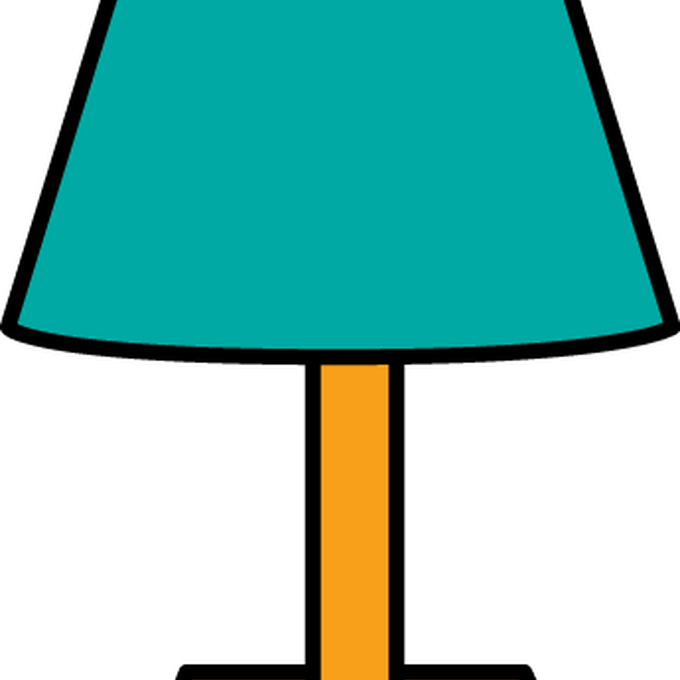 Table Lamp Clip Art Table Lamp Image - Table Lamp Clip Art Table Lamp Image (680x680)