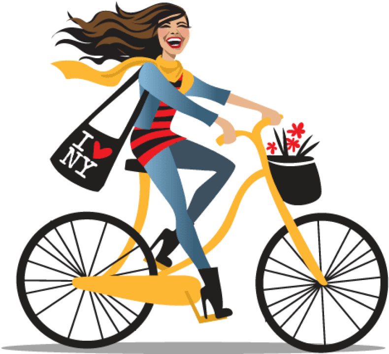 Free Png Download Girl With Bicycle Transparent Background - Free Png Download Girl With Bicycle Transparent Background (850x718)