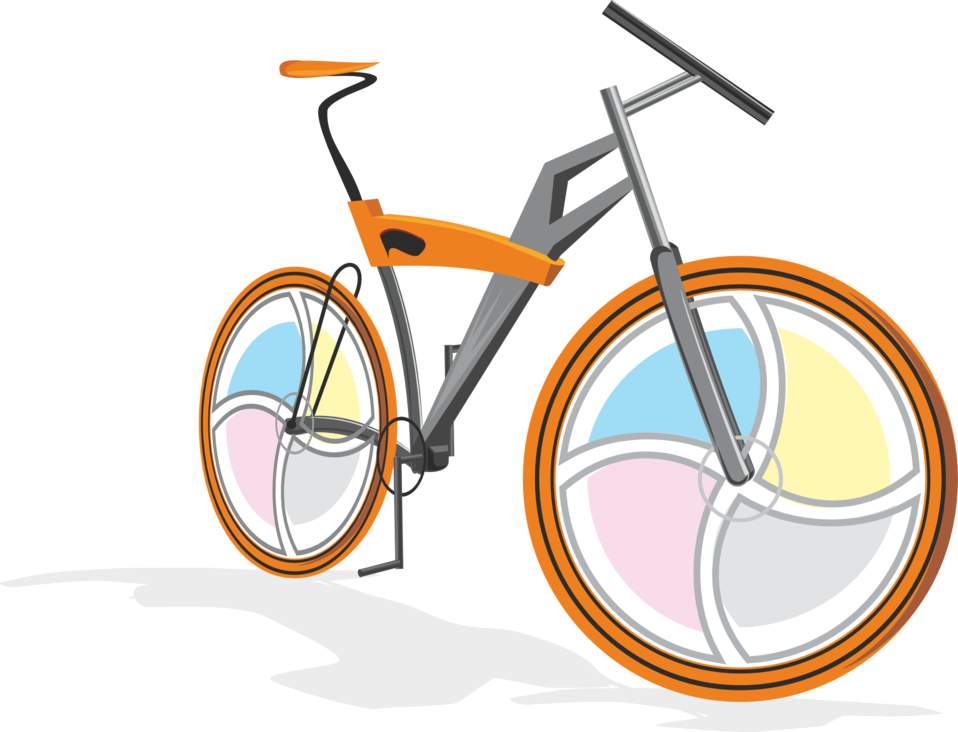 Illustration Of A Bicycle - Illustration Of A Bicycle (958x732)