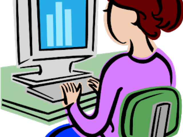 Blogging Clipart Computer Job - Blogging Clipart Computer Job (640x480)