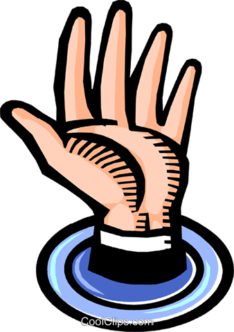 Hands Working Royalty Free Vector Clip Art Illustration - Hands Working Royalty Free Vector Clip Art Illustration (338x480)