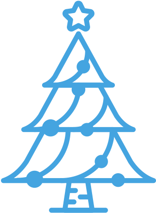 Line Christmas Icons - Line Christmas Icons (512x512)