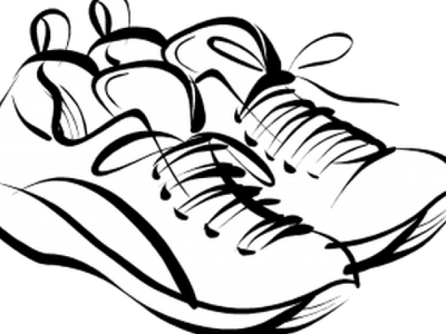 Running Shoes Clipart Track Shoe - Running Shoes Clipart Track Shoe (640x480)