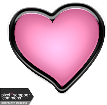 Winter Puffy Sticker Light Pink Heart Graphic By Melissa - Winter Puffy Sticker Light Pink Heart Graphic By Melissa (456x456)