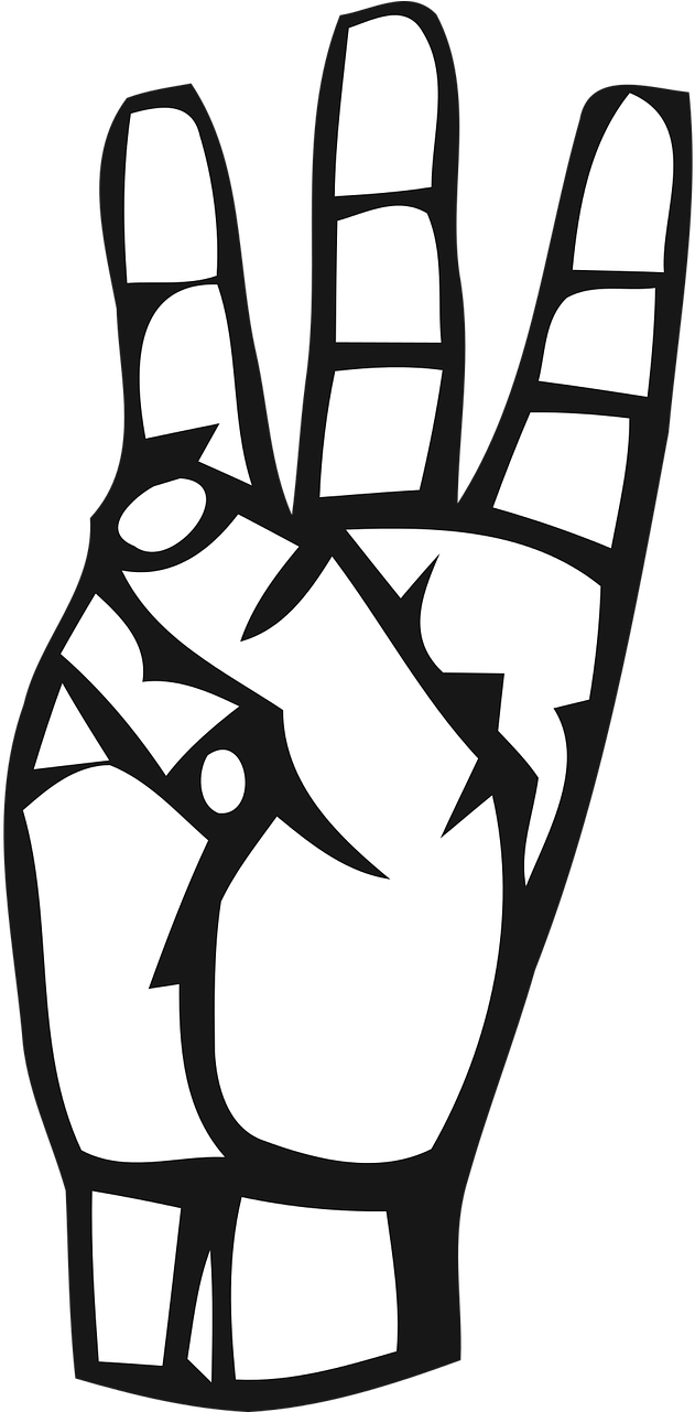 Alphabet Deaf Deaf Alphabet - Alphabet Deaf Deaf Alphabet (640x1280)