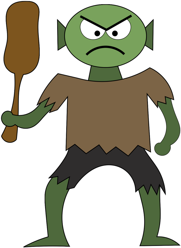 Troll Unhappy Clip Art By Macguy3135 - Troll Unhappy Clip Art By Macguy3135 (730x1095)