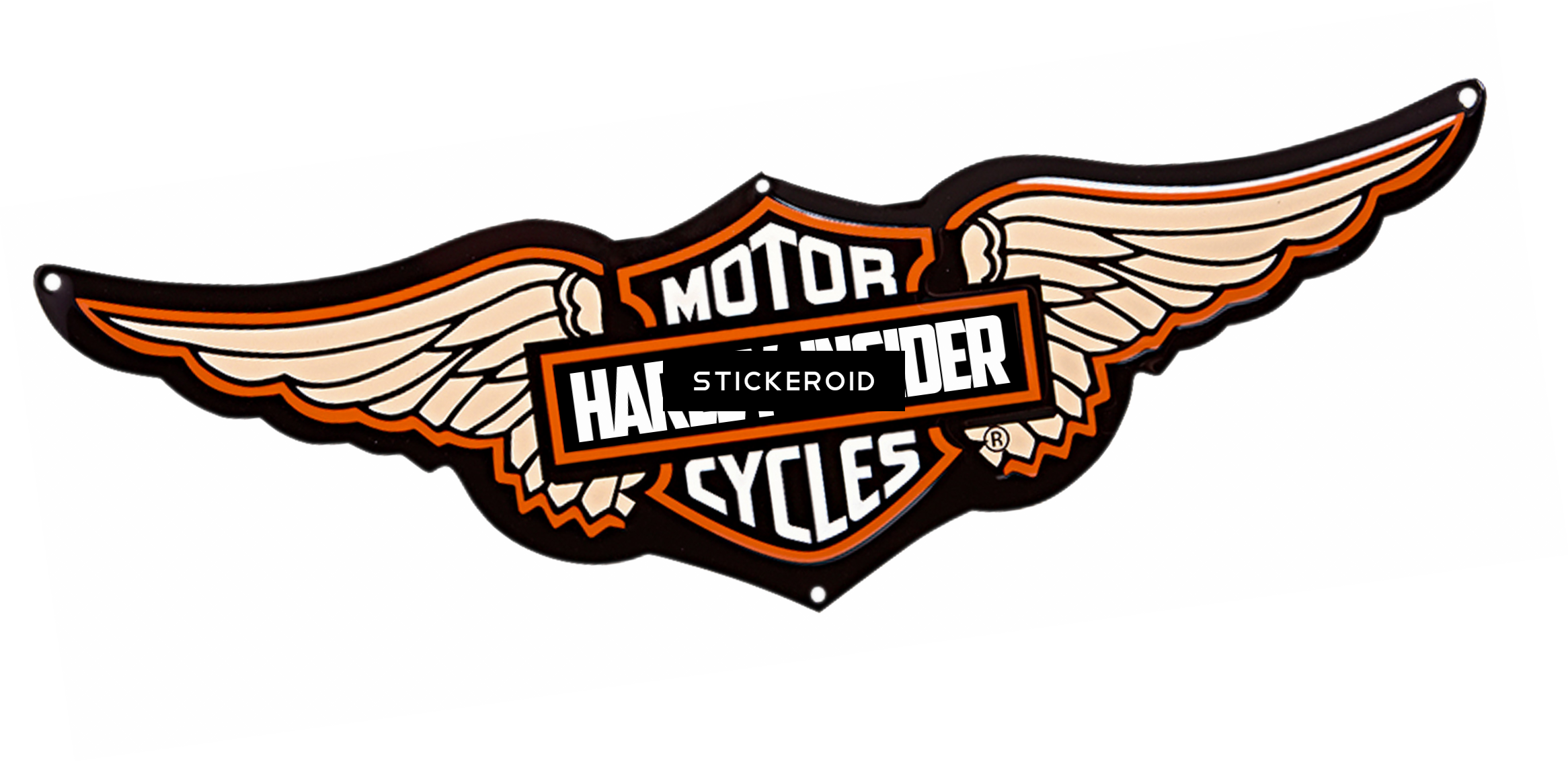 Harley Davidson Logo Wings - Harley Davidson Logo Wings (2332x1134)