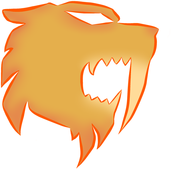 Saber Tooth Tiger Logo Colored By Candellakokoro - Saber Tooth Tiger Logo Colored By Candellakokoro (762x1048)