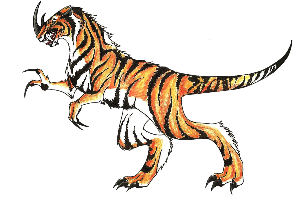 Sabertooth Noceraptiger By Silverwolf-song - Sabertooth Noceraptiger By Silverwolf-song (1024x704)
