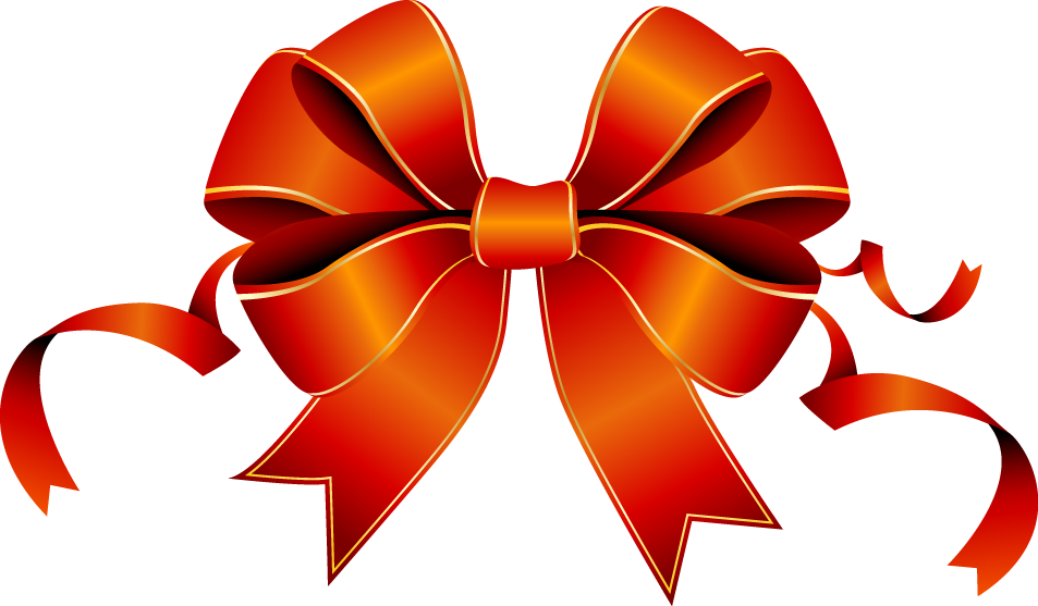 Christmas Ribbon Clipart Embellishment - Christmas Ribbon Clipart Embellishment (953x557)