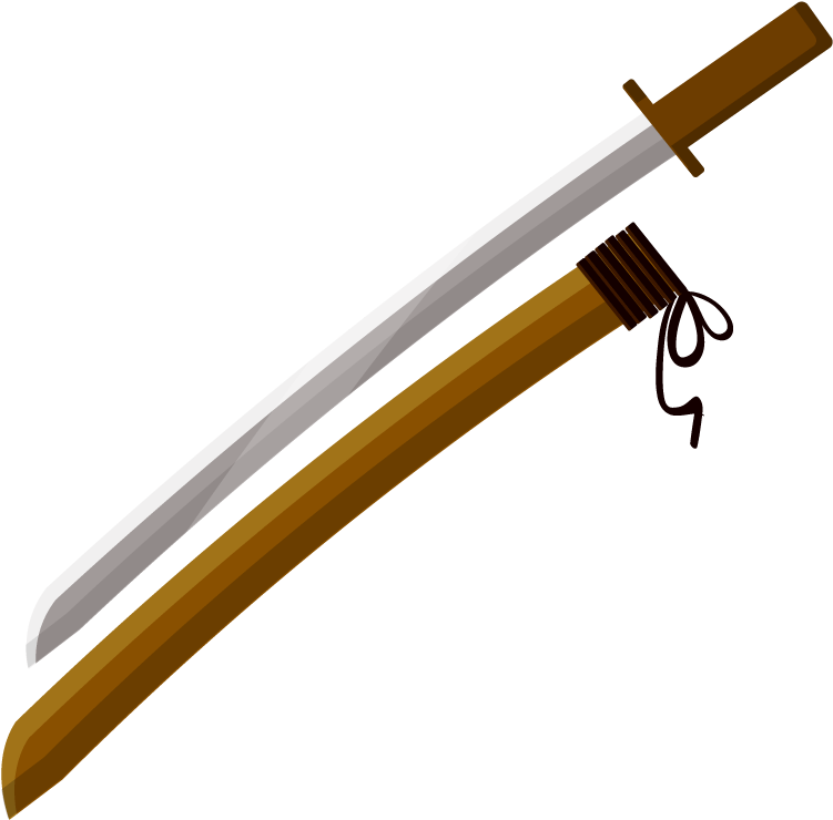 Japanese Sword Transprent Png Free Download Dagger - Japanese Sword Transprent Png Free Download Dagger (1000x1000)
