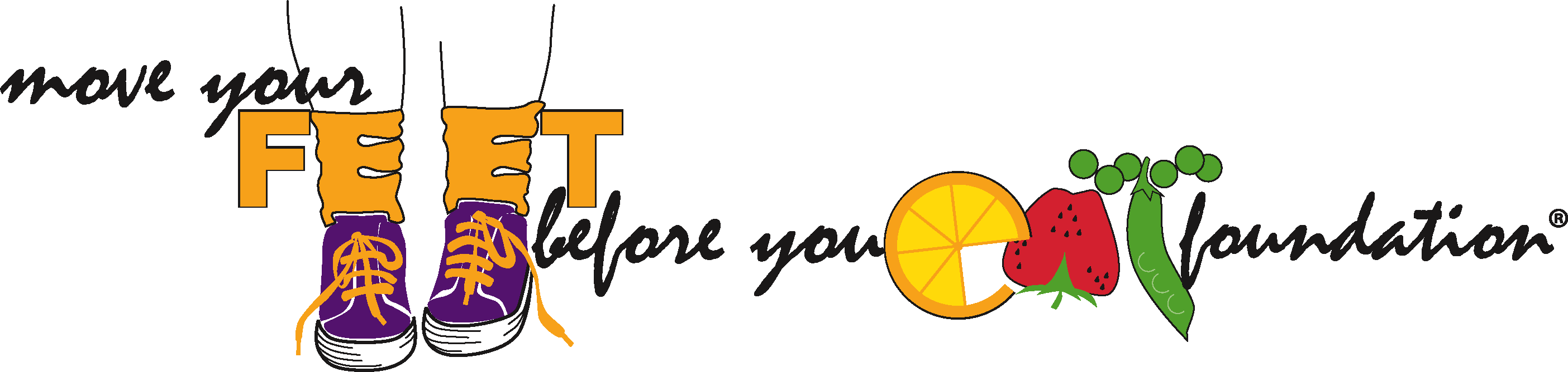 Move Your Feet Before You Eat ® Foundation - Move Your Feet Before You Eat ® Foundation (2807x668)