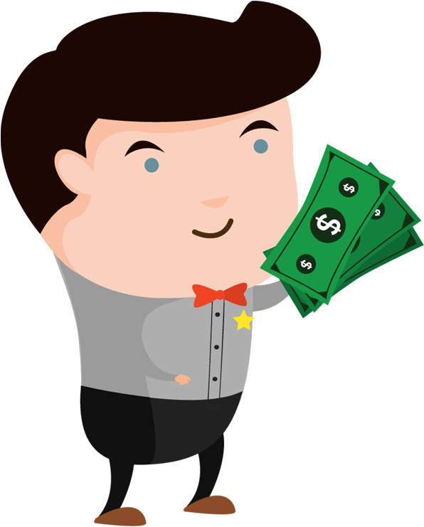 Cartoon Money Png - Cartoon Money Png (600x750)