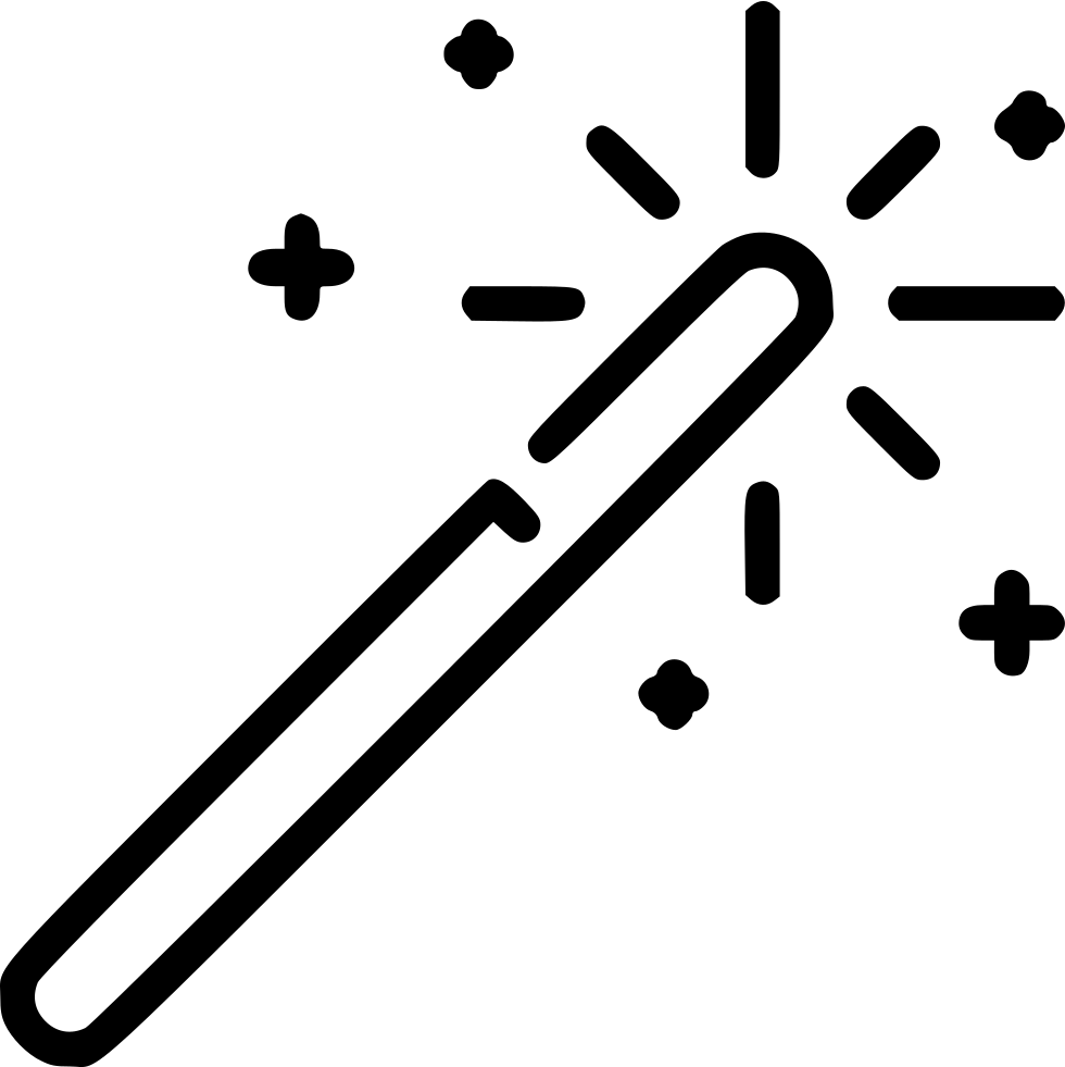Svg Library Stock Magic Wand Svg Png Icon Free Download - Svg Library Stock Magic Wand Svg Png Icon Free Download (980x981)