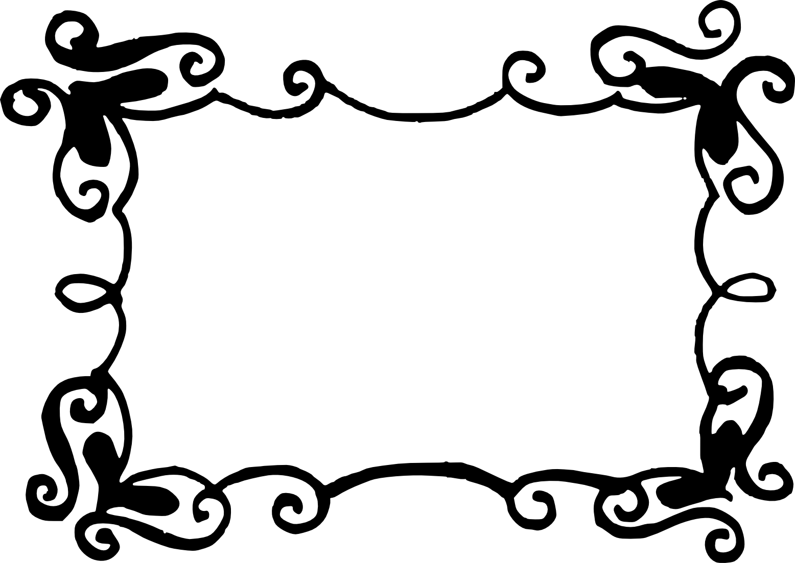 Label Frame Png - Label Frame Png (1556x1103)