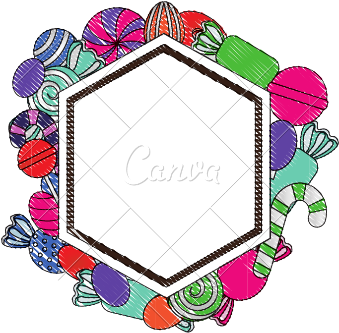 Sweet Candy Label Template Lollipop Cane Caramel And - Sweet Candy Label Template Lollipop Cane Caramel And (800x800)