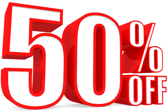50% Off Clipart Off Png - 50% Off Clipart Off Png (670x447)