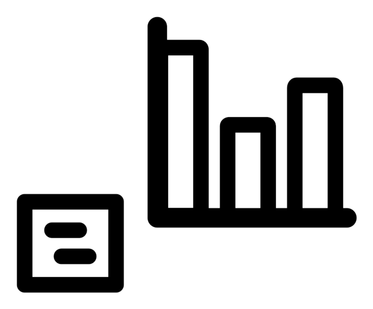 Computer Icons Chart Logo Monochrome Brand - Computer Icons Chart Logo Monochrome Brand (750x750)