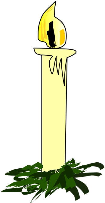 Burn, Hot, Christmas, Church, Candles Clip Art Png - Burn, Hot, Christmas, Church, Candles Clip Art Png (360x720)