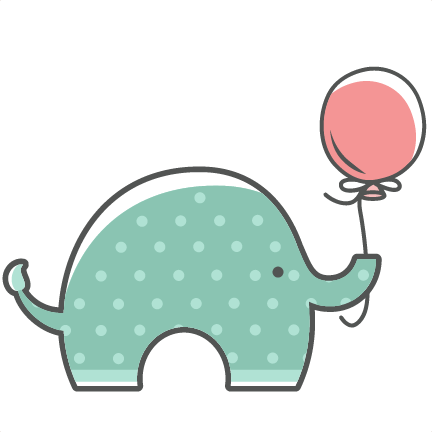 Elephant Clipart Polka Dot - Elephant Clipart Polka Dot (432x432)