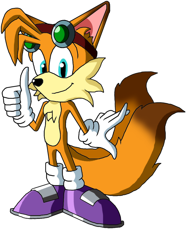Sonic Reboot Miles Tails Prower Moheart On Deviantart - Sonic Reboot Miles Tails Prower Moheart On Deviantart (830x963)