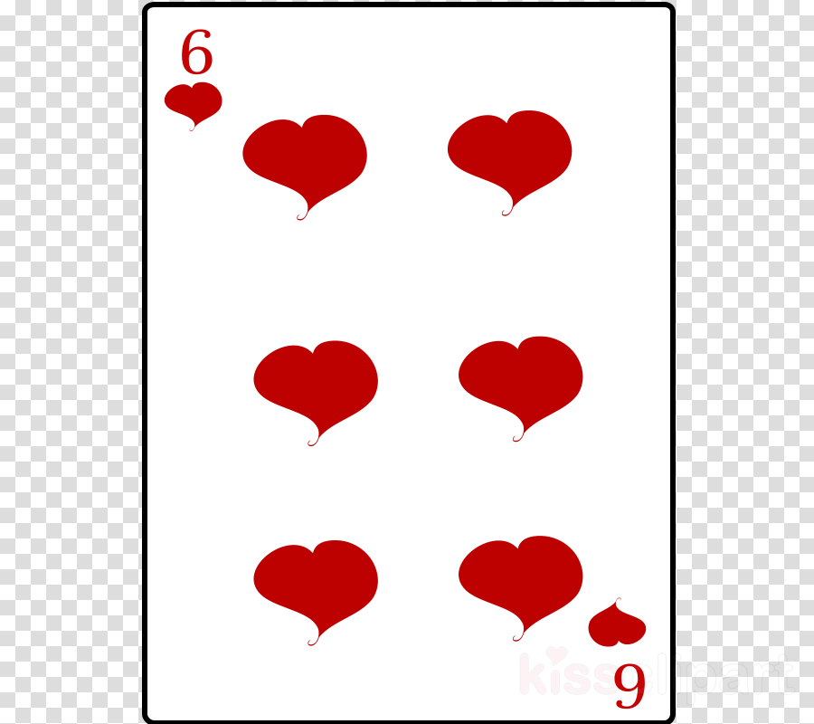 6 Of Hearts Clipart Hearts Clip Art - 6 Of Hearts Clipart Hearts Clip Art (900x800)