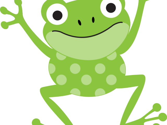 Lily Pad Clipart Speckled Frog - Lily Pad Clipart Speckled Frog (640x480)