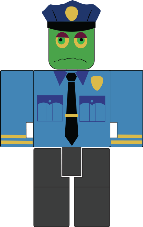 Officer Zombie - Officer Zombie (800x800)