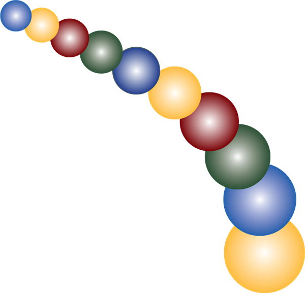 Row Of Circles - Row Of Circles (600x577)