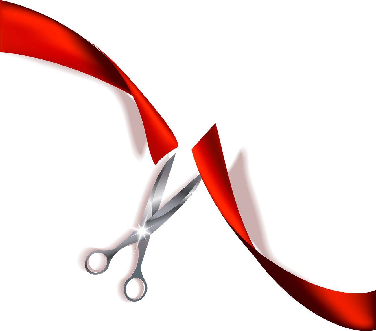 Cut Clipart Ribbon Cutting - Cut Clipart Ribbon Cutting (1300x1147)