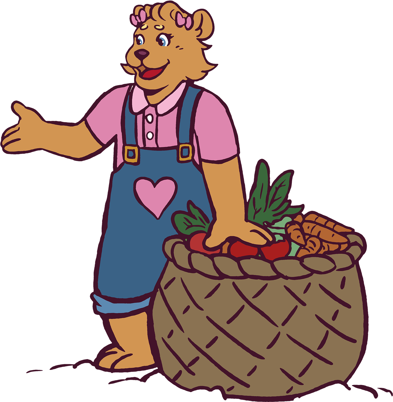 Father Bear And Daughter Bear - Father Bear And Daughter Bear (1680x1806)