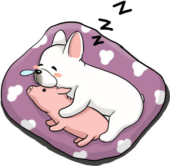 French Bulldog Stickers Ungdee Messages Sticker-10 - French Bulldog Stickers Ungdee Messages Sticker-10 (360x360)