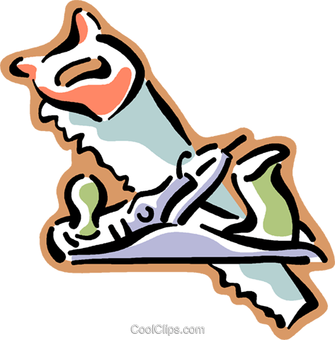 Handsaw With Wood Plane Royalty Free Vector Clip Art - Handsaw With Wood Plane Royalty Free Vector Clip Art (473x480)