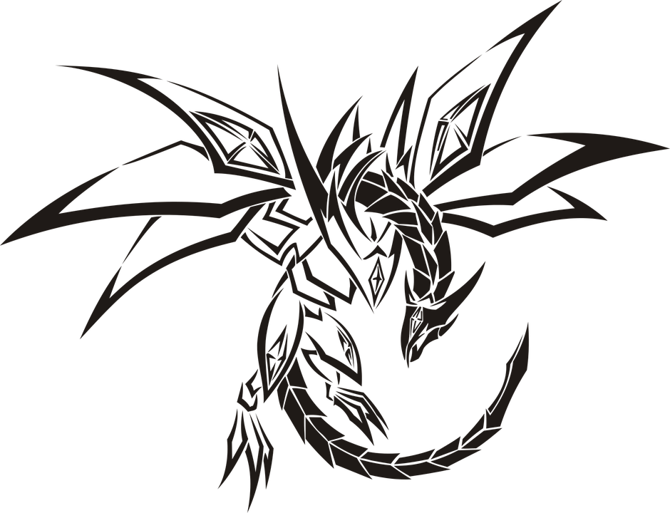 Dragon Images Black And White Free Download Best Dragon - Dragon Images Black And White Free Download Best Dragon (940x720)