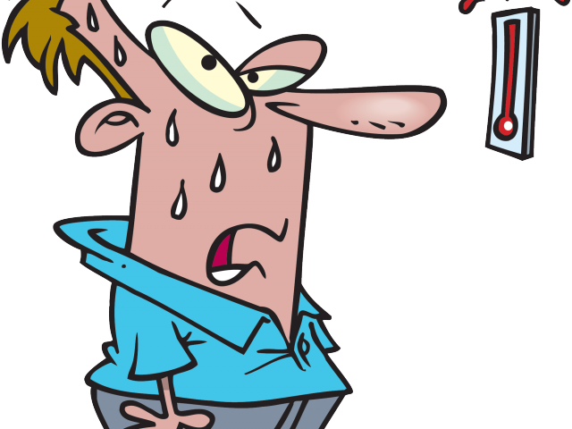 Heat Clipart Hot Person - Heat Clipart Hot Person (640x480)