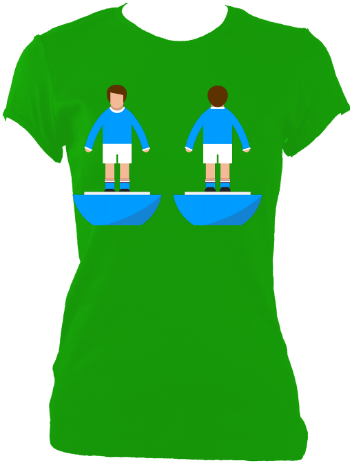 Table Football 'man City 1968 Champions' Ladies Fitted - Table Football 'man City 1968 Champions' Ladies Fitted (680x680)
