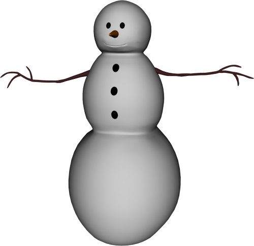 Happy Holidays Snowman Clipart Clipartxtras Cation - Happy Holidays Snowman Clipart Clipartxtras Cation (500x483)