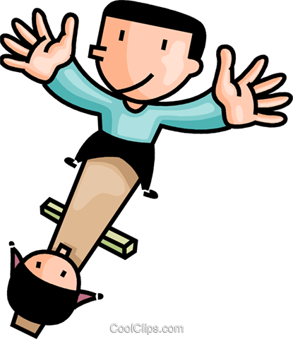 Kids Playing On A Teeter Totter Royalty Free Vector - Kids Playing On A Teeter Totter Royalty Free Vector (415x480)