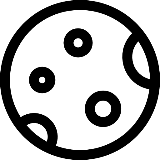 Full Moon Free Icon - Full Moon Free Icon (512x512)