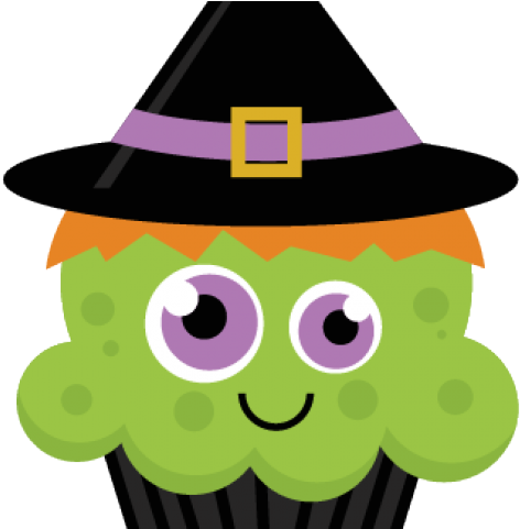 Cupcake Clipart Witch - Cupcake Clipart Witch (640x480)